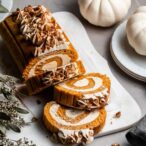 Pumpkin Roll Cake