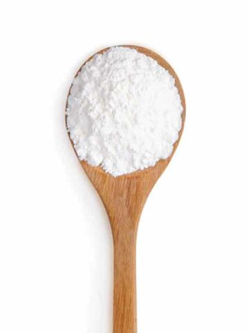 Spoon Of Gluten Free Cornflour