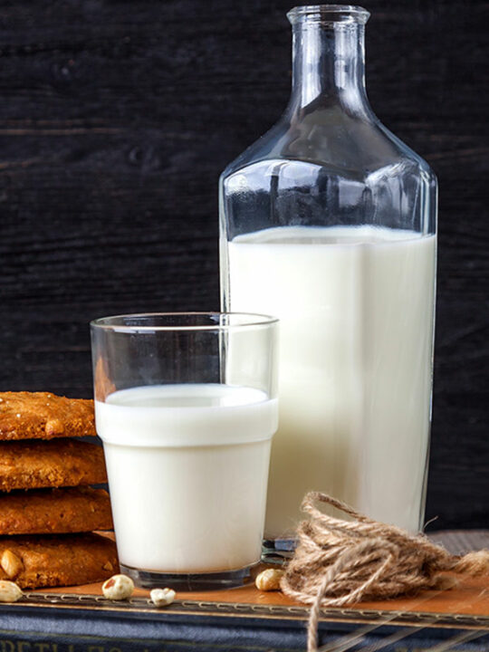 Thumbnail Of Glass Of Milk And Cookies