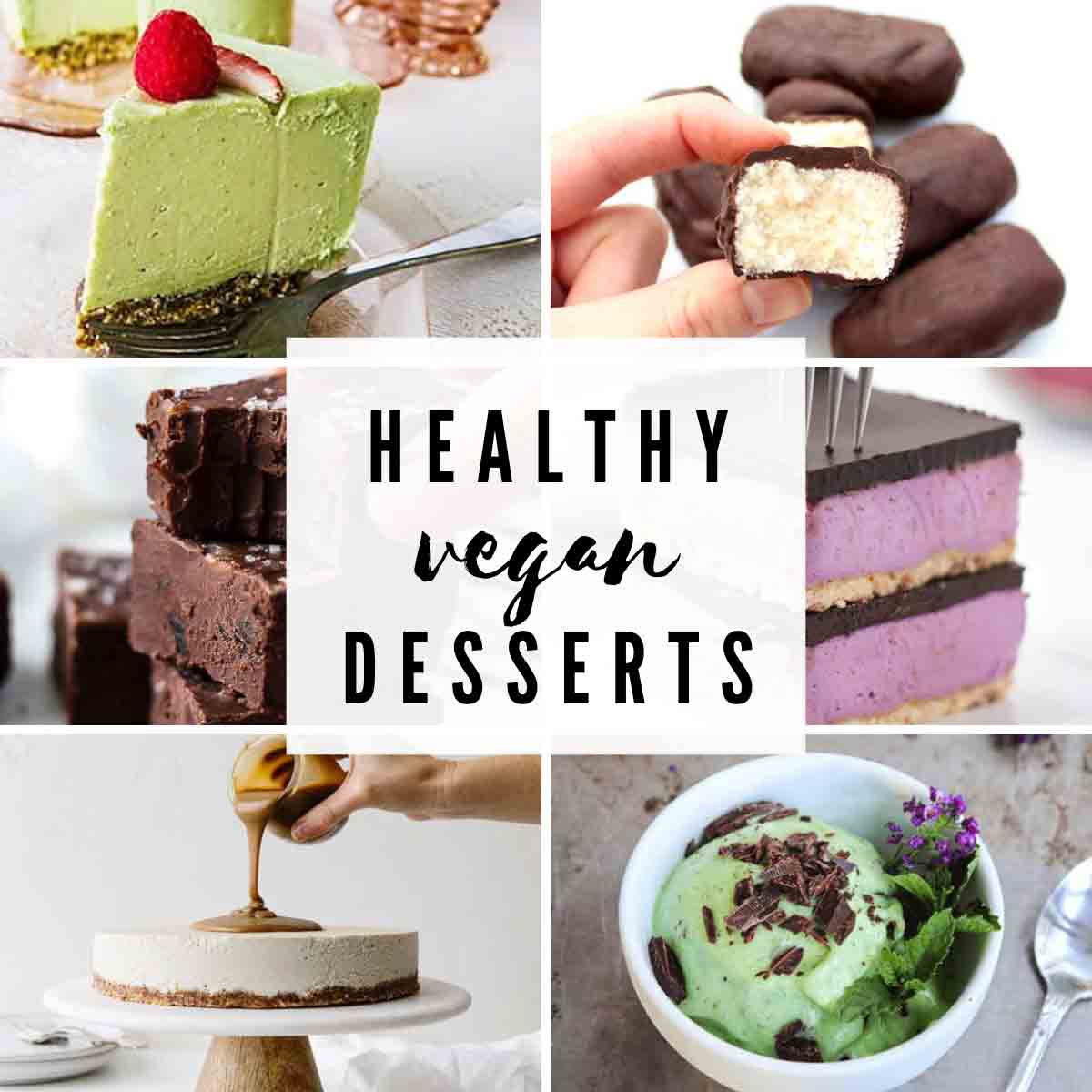 6 Images Of Healthy dairy-free Desserts