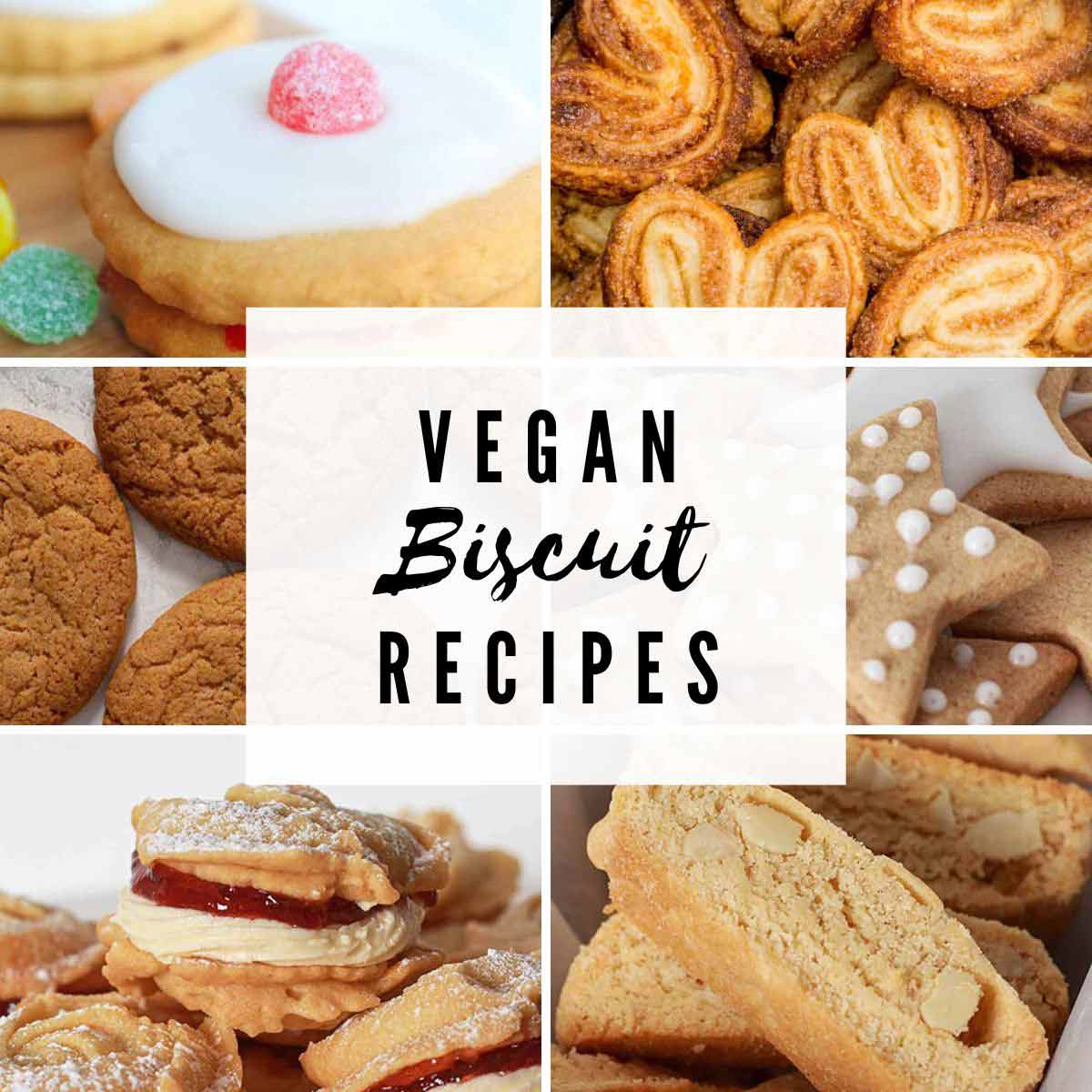 6 Images Of Vegan Biscuits