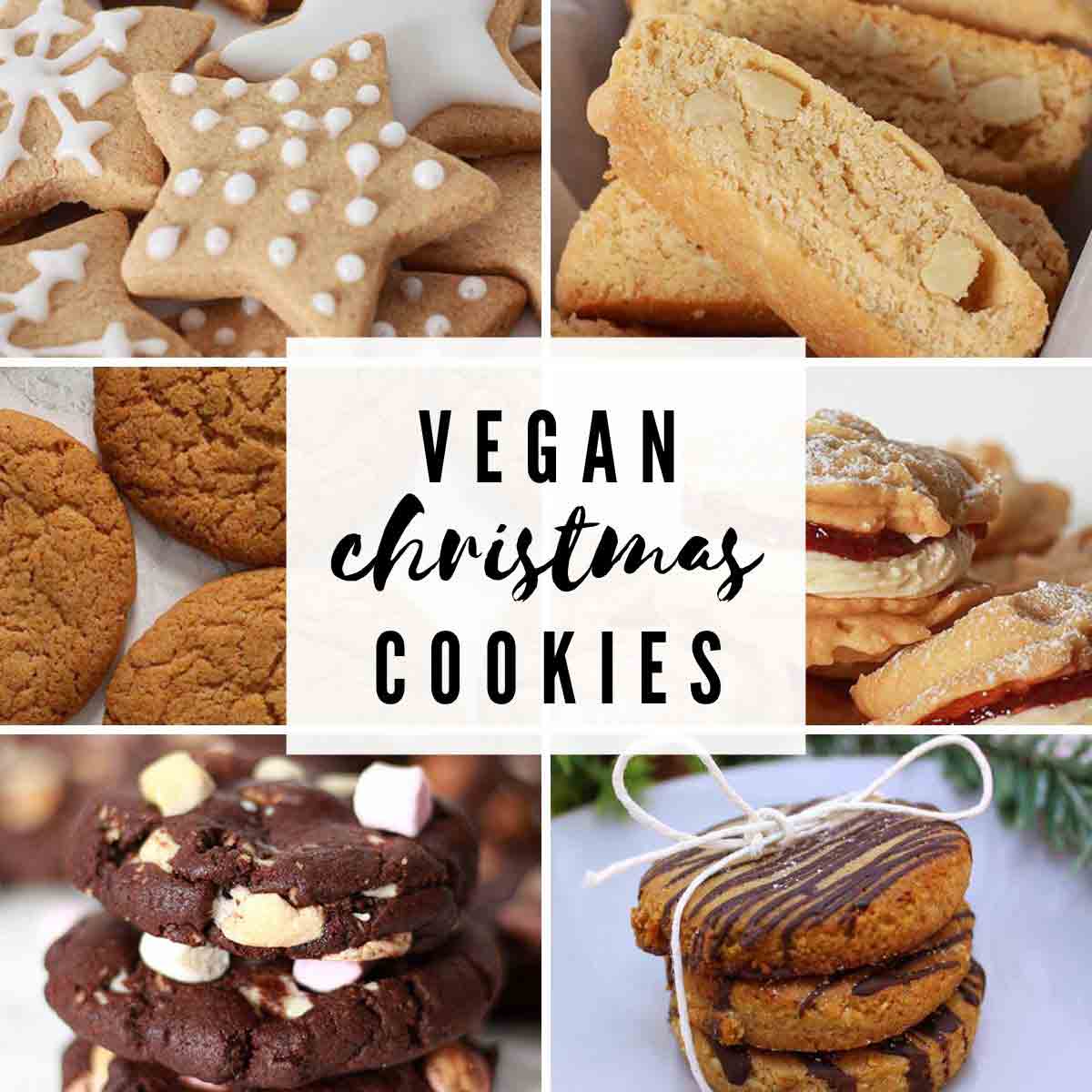 6 Vegan Christmas Cookies Images
