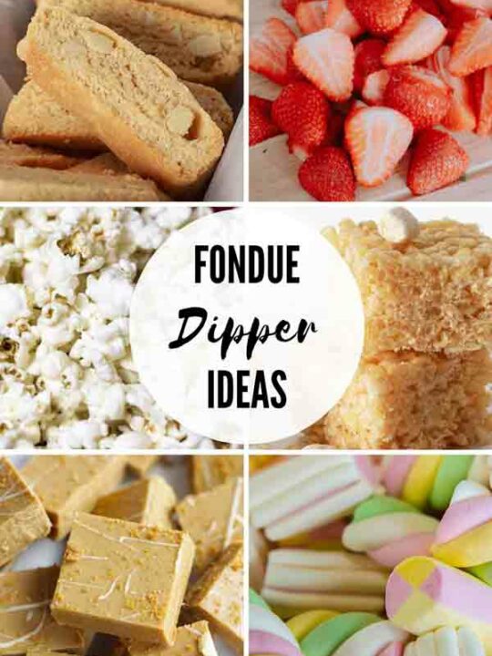 Chocolate Fondue Dipping Ideas Thumbnail Image