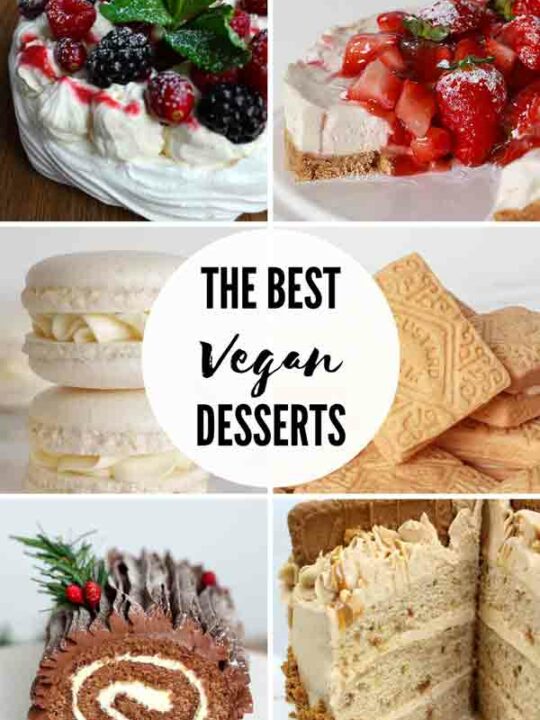 Images Of The Best Vegan Dessert Recipes