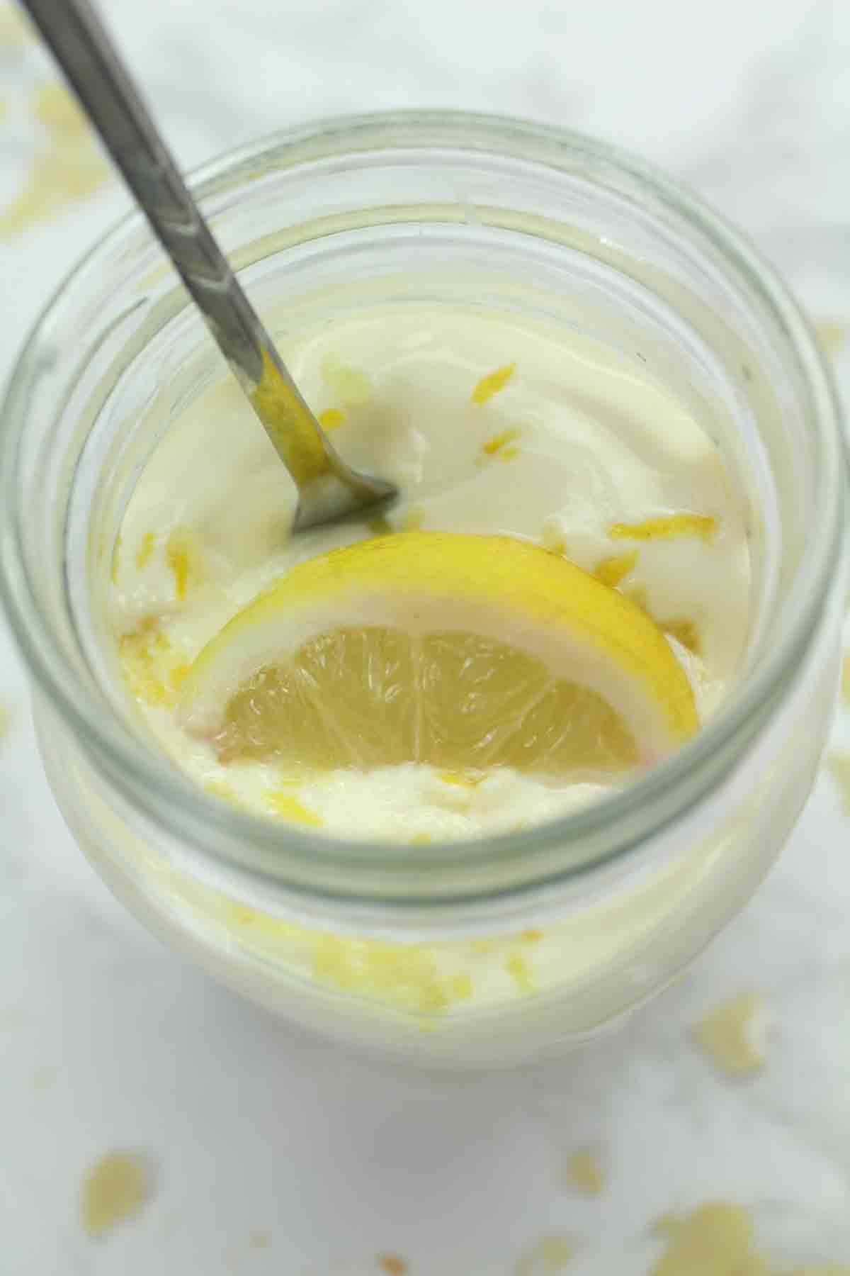 Lemon Drizzle Oats In A Jar
