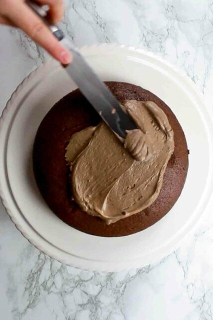 Eggless Chocolate Fudge Cake - BakedbyClo | Vegan Dessert Blog