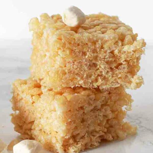 Vegan Rice Krispie Treats - BakedbyClo | Vegan Dessert Blog