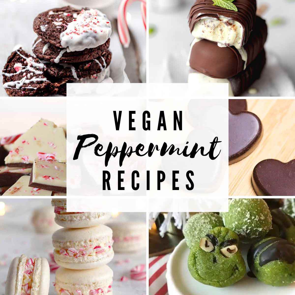 Vegan Peppermint Dessert images