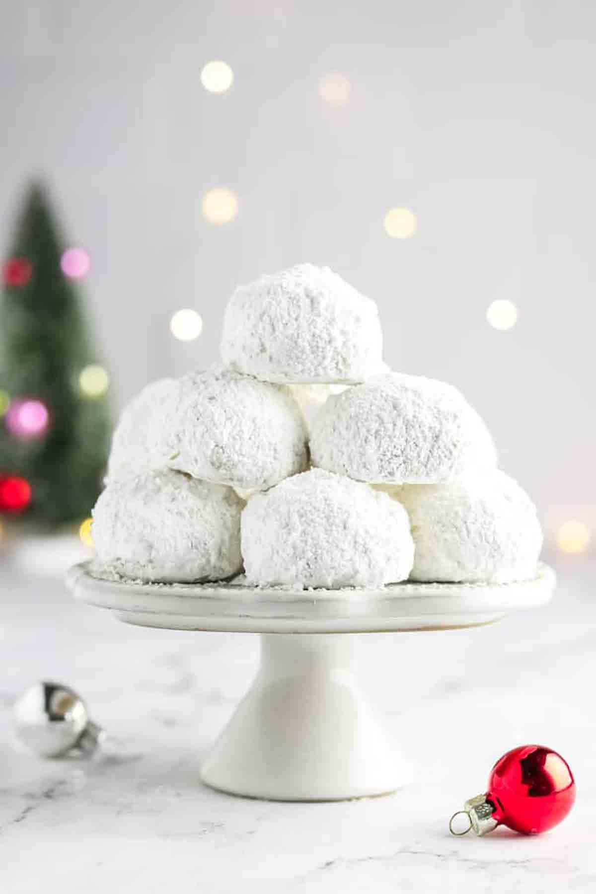 Vegan Snowball Cookies