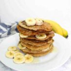 4 Ingredient Vegan Banana Pancakes Image