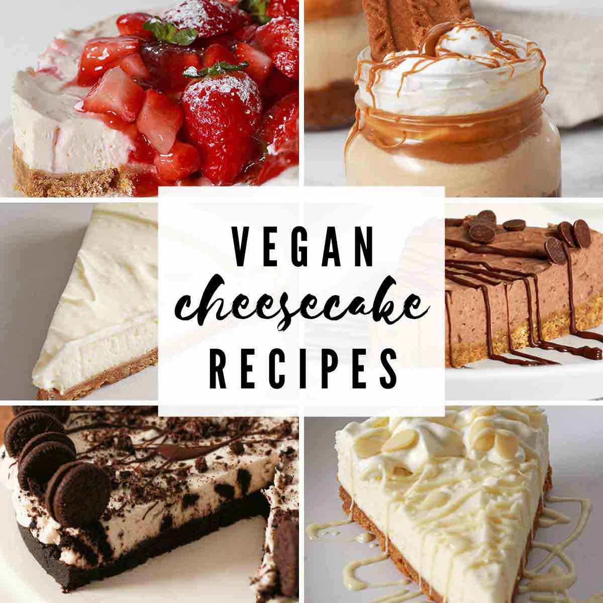 6 Images Of Vegan Cheesecake Recipes