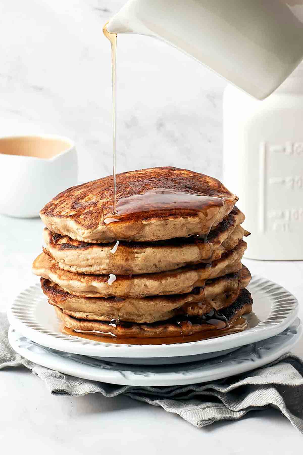 Banana Oatmeal Pancakes