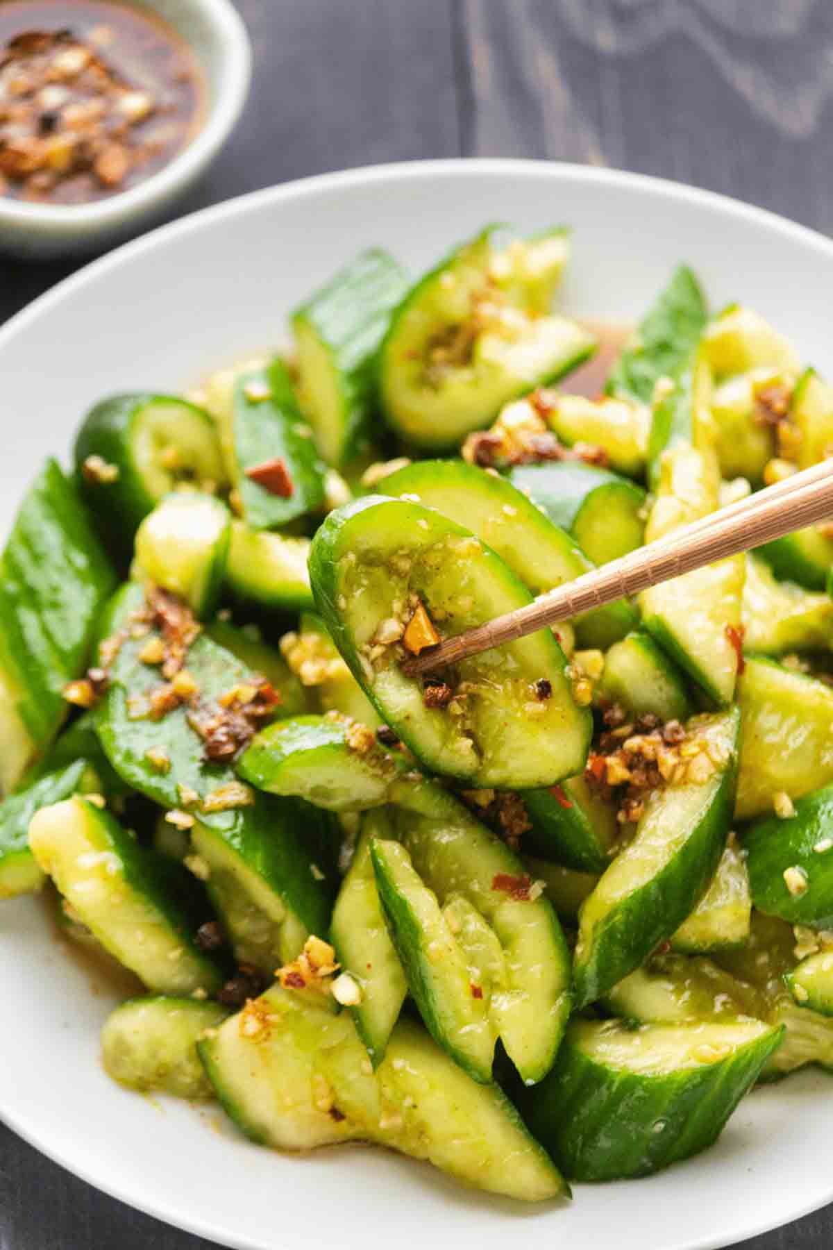 Chinese Smashed Cucumber Salad