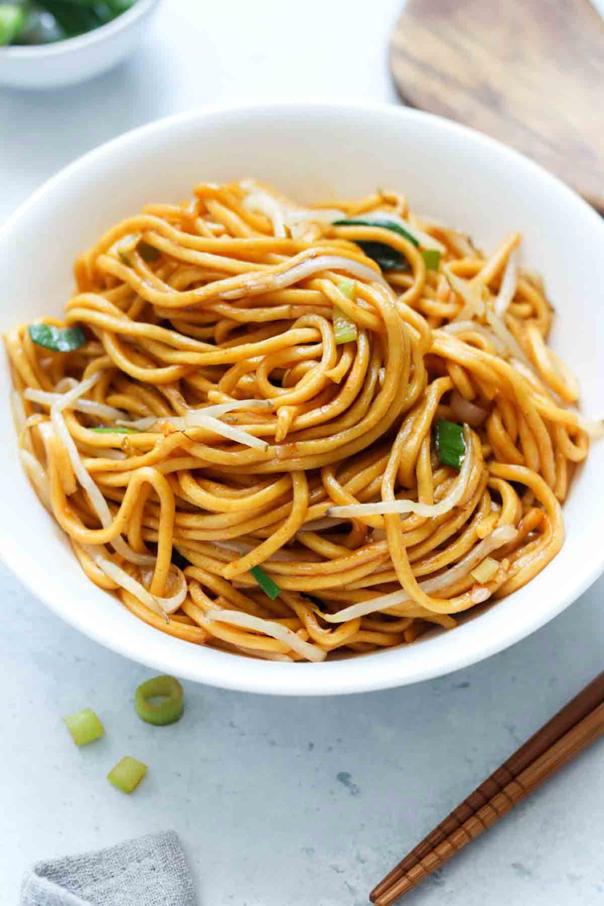 Vegan Chinese Plain Chow Mein