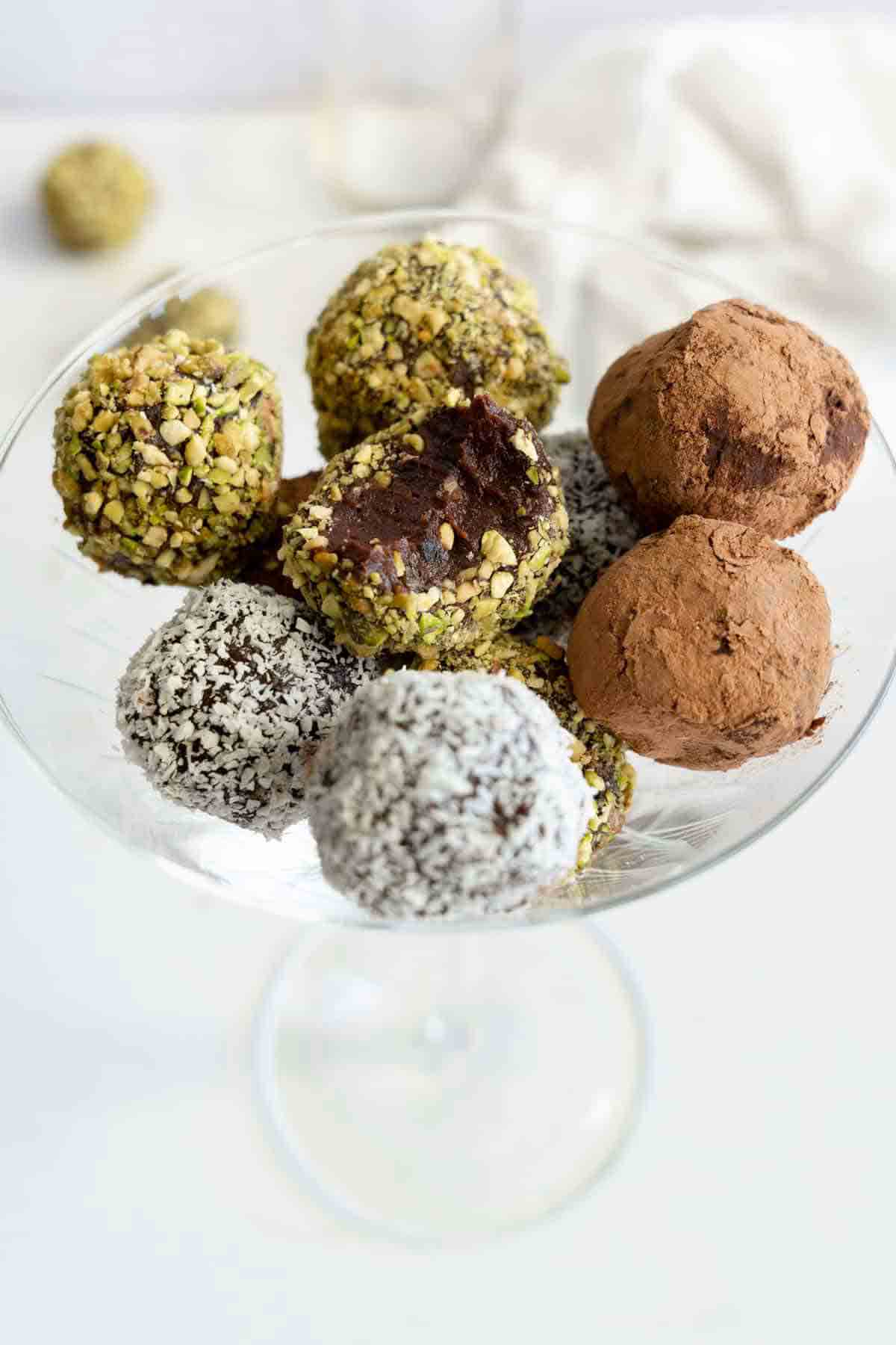 Chocolate Date Truffles