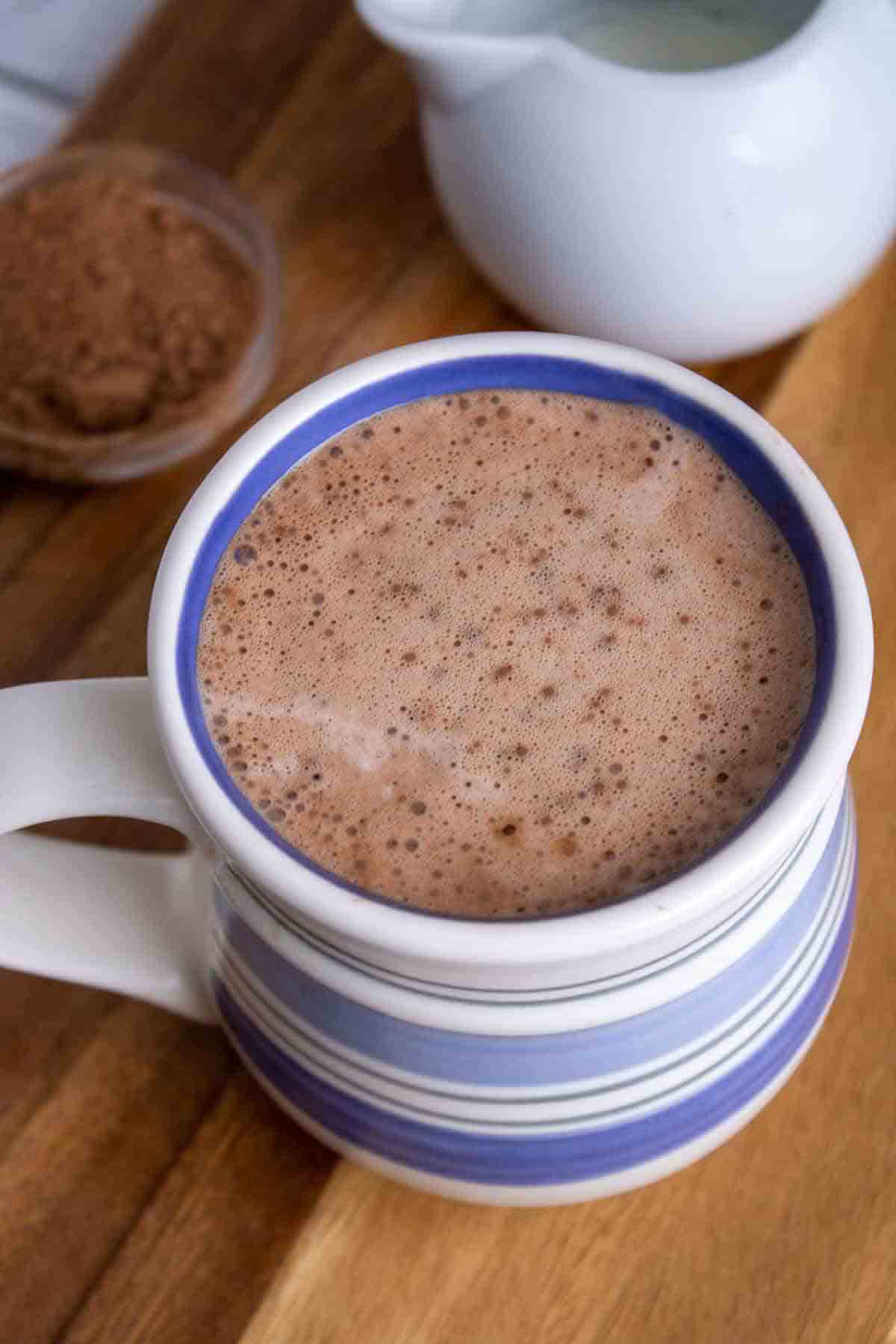 Oat Milk Hot Chocolate
