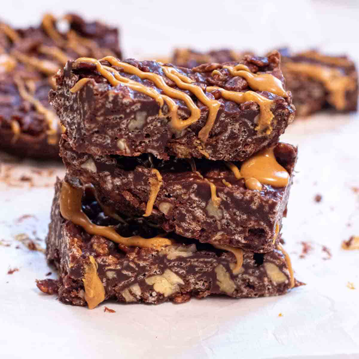 Peanut Butter Pecan Crunch Bars