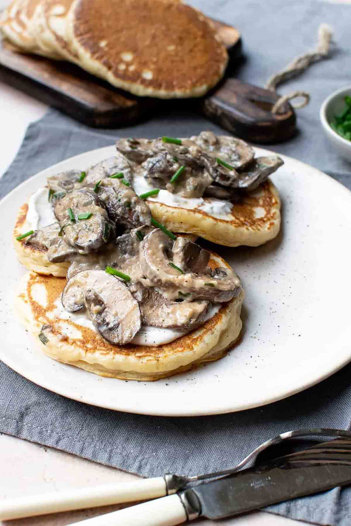 Savoury Vegan Pancakes