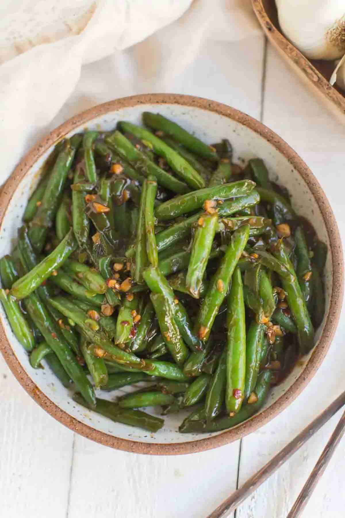 Vegan Chinese Green Beans