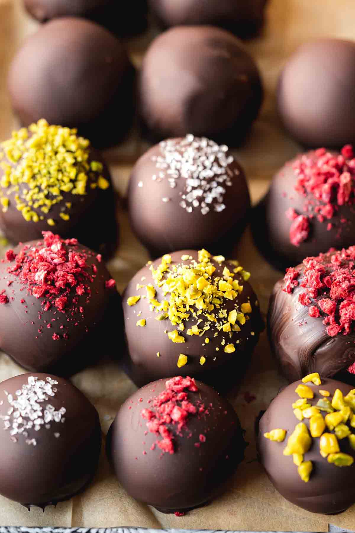 Amaretto vegan Truffle recipe