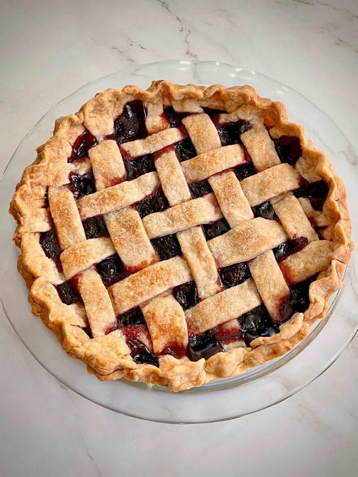 Baked Cherry Pie