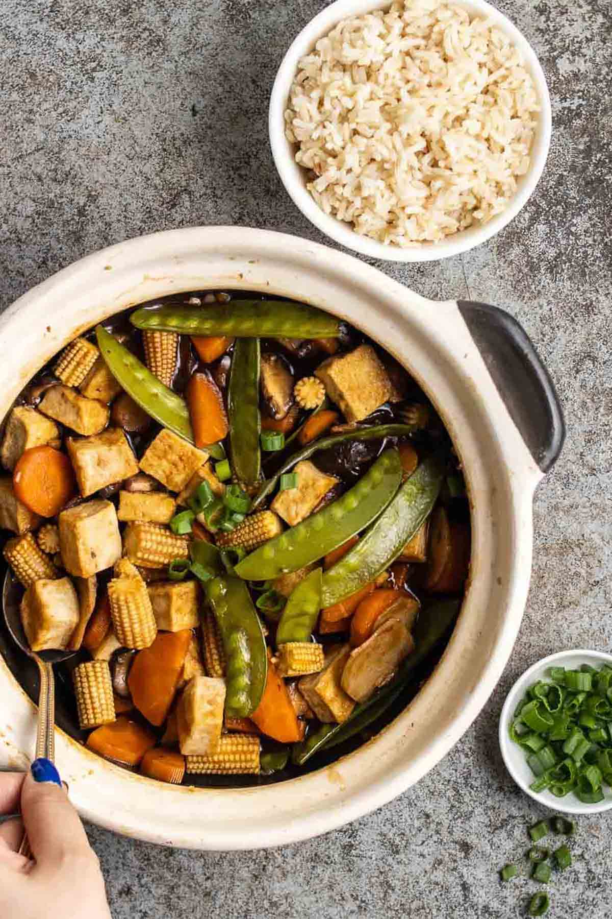 Claypot Tofu