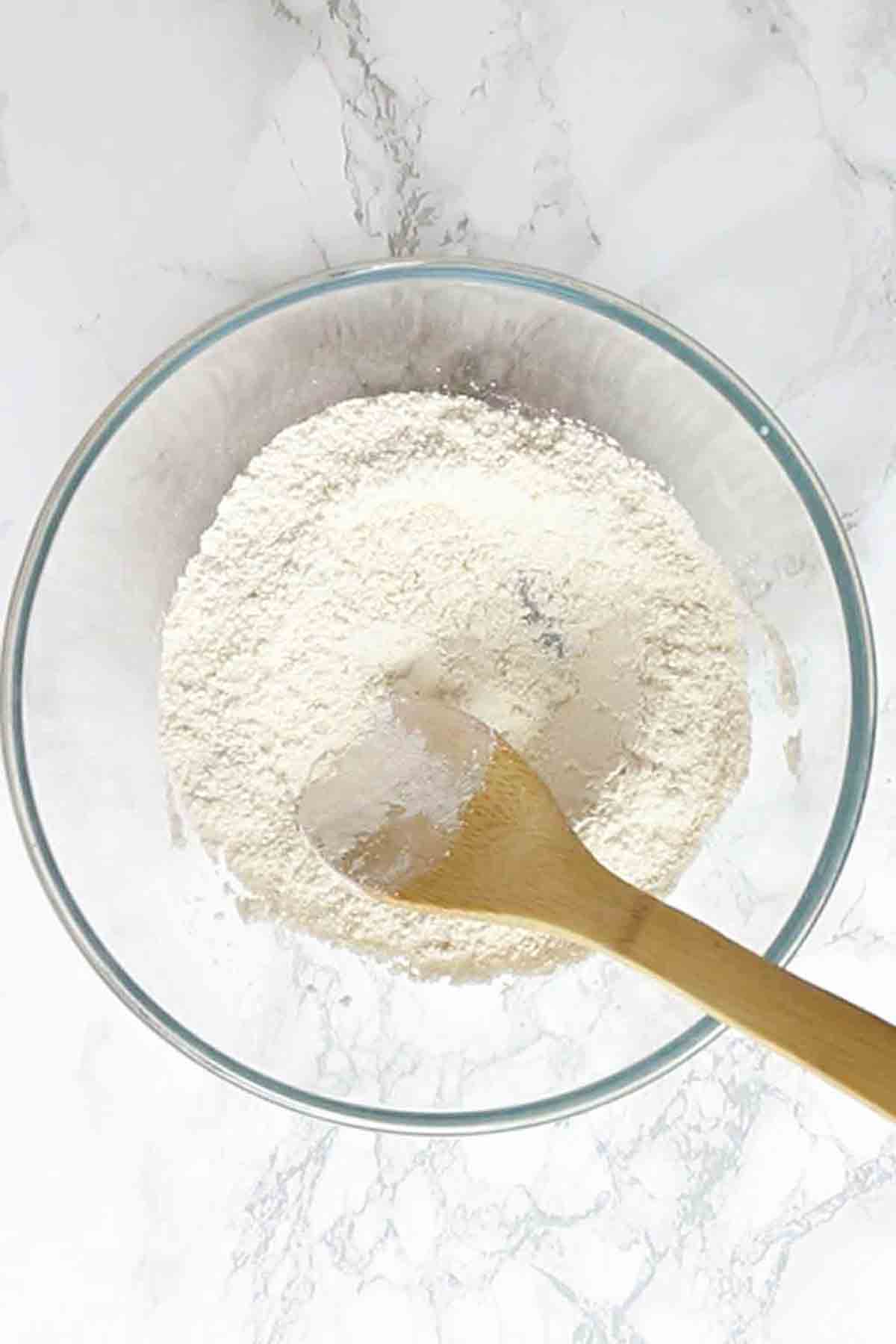 Dry Ingredients In A Bowl