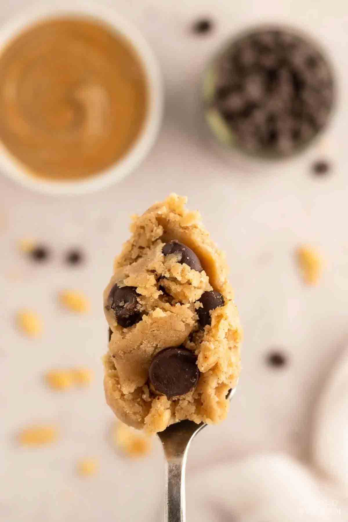 Edible Peanut Butter Cookie Dough