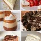 Images Of 6 Different Vegan Cheesecakes