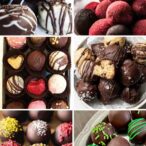 Images Of Various Types Of Vegan Truffles