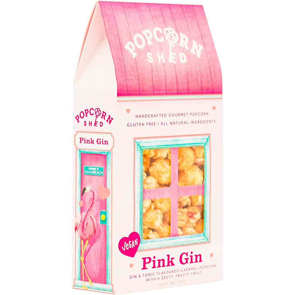 Pink Gin Popcorn