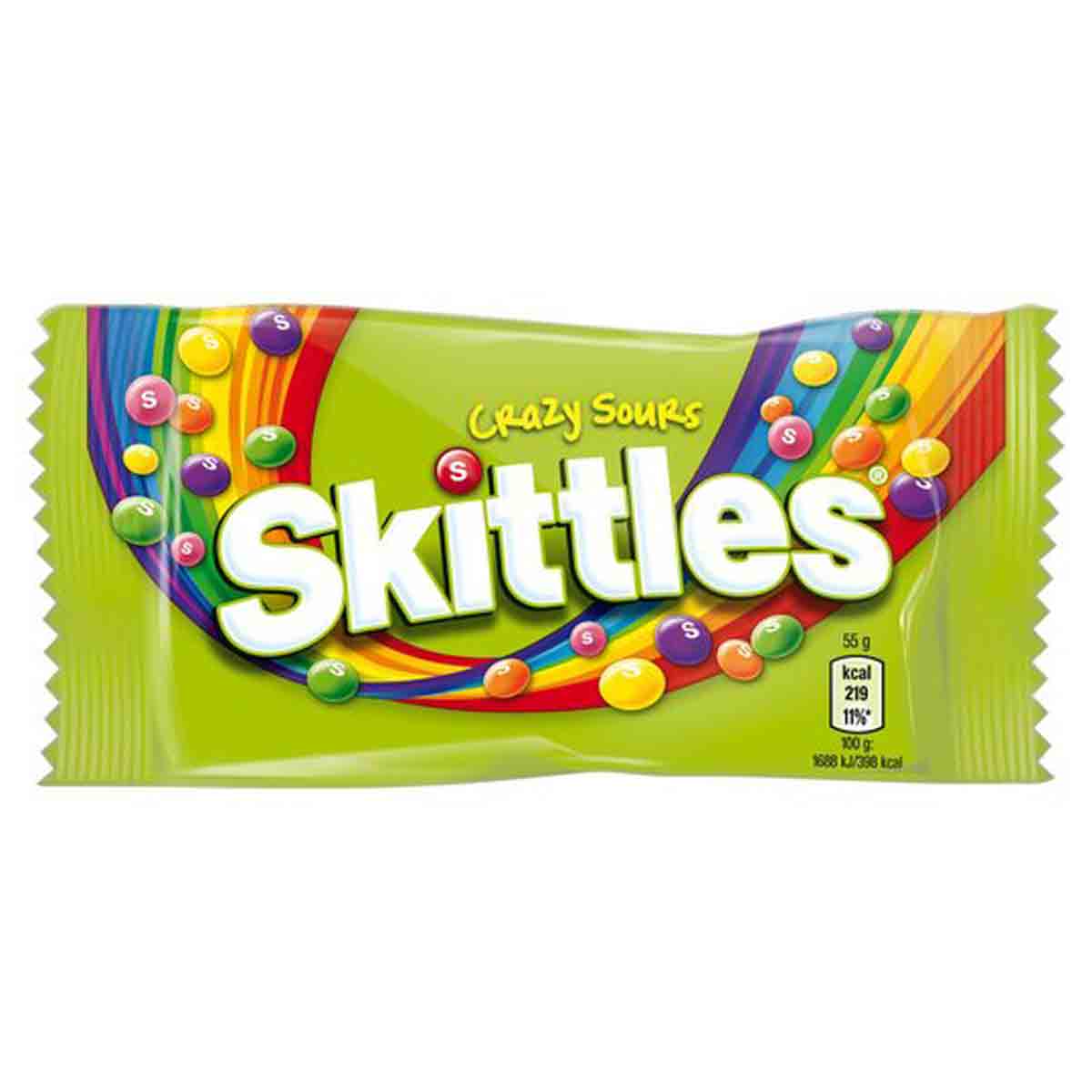 Skittles Crazy Sours Bag