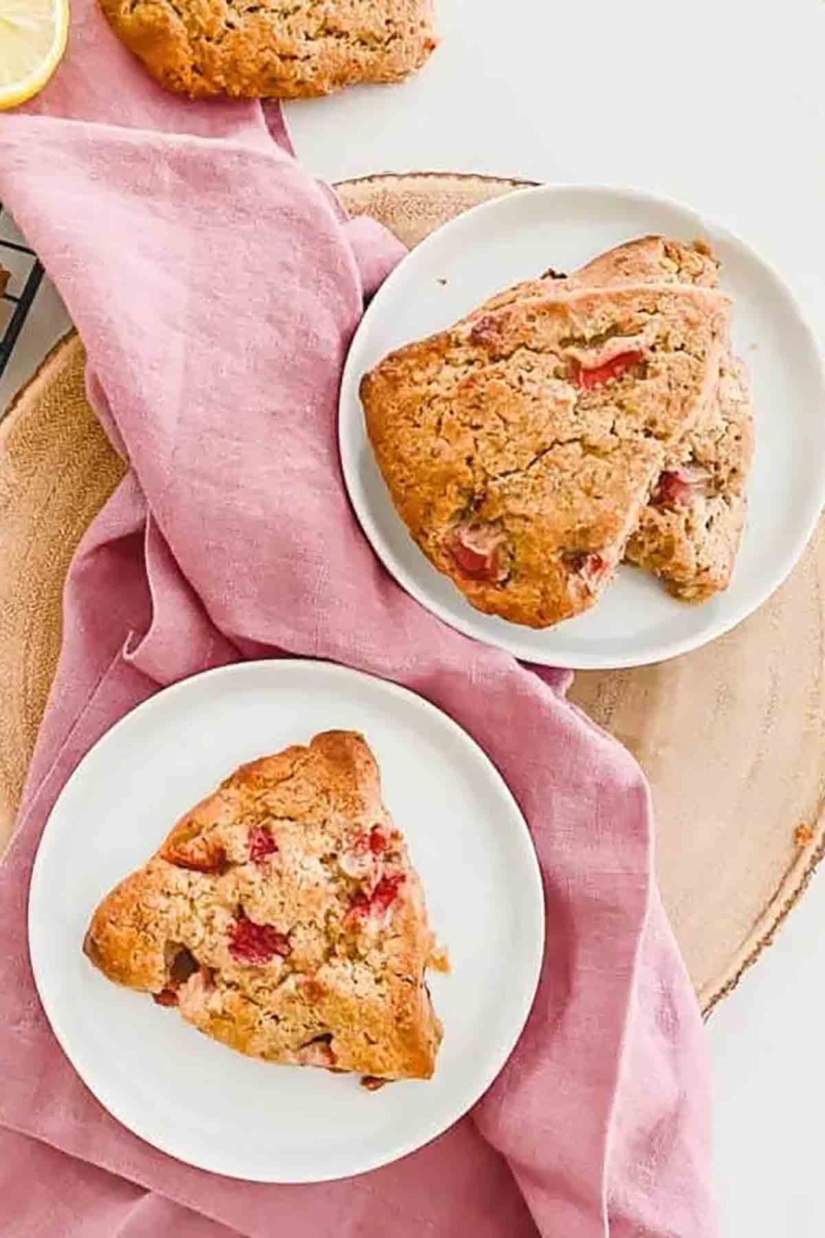 Strawberry Lemon Scones