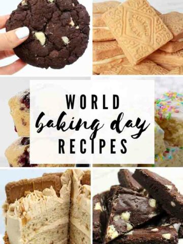 Thumbnail Image With Text Overlay That Reads World Baking Day Recipes