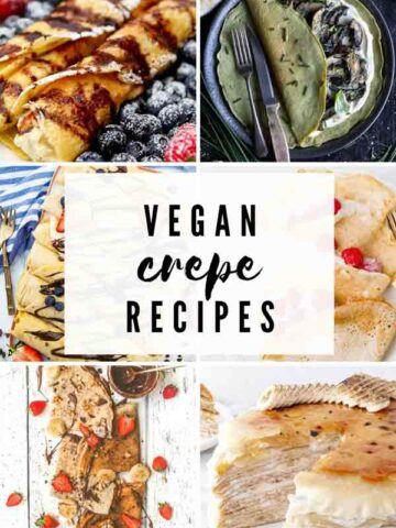 Thumbnail Vegan Crepe Image Collage