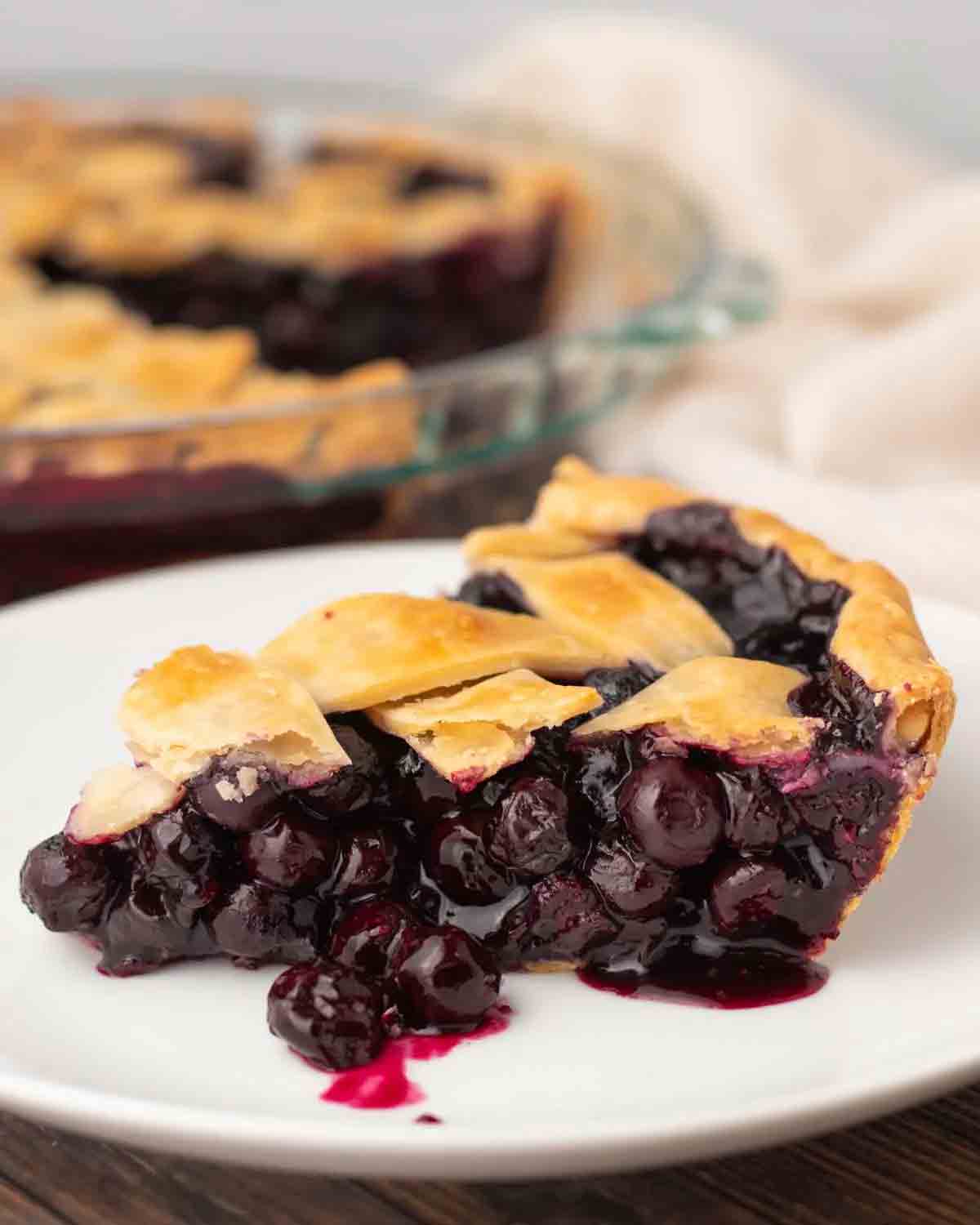 Vegan Blueberry Pie