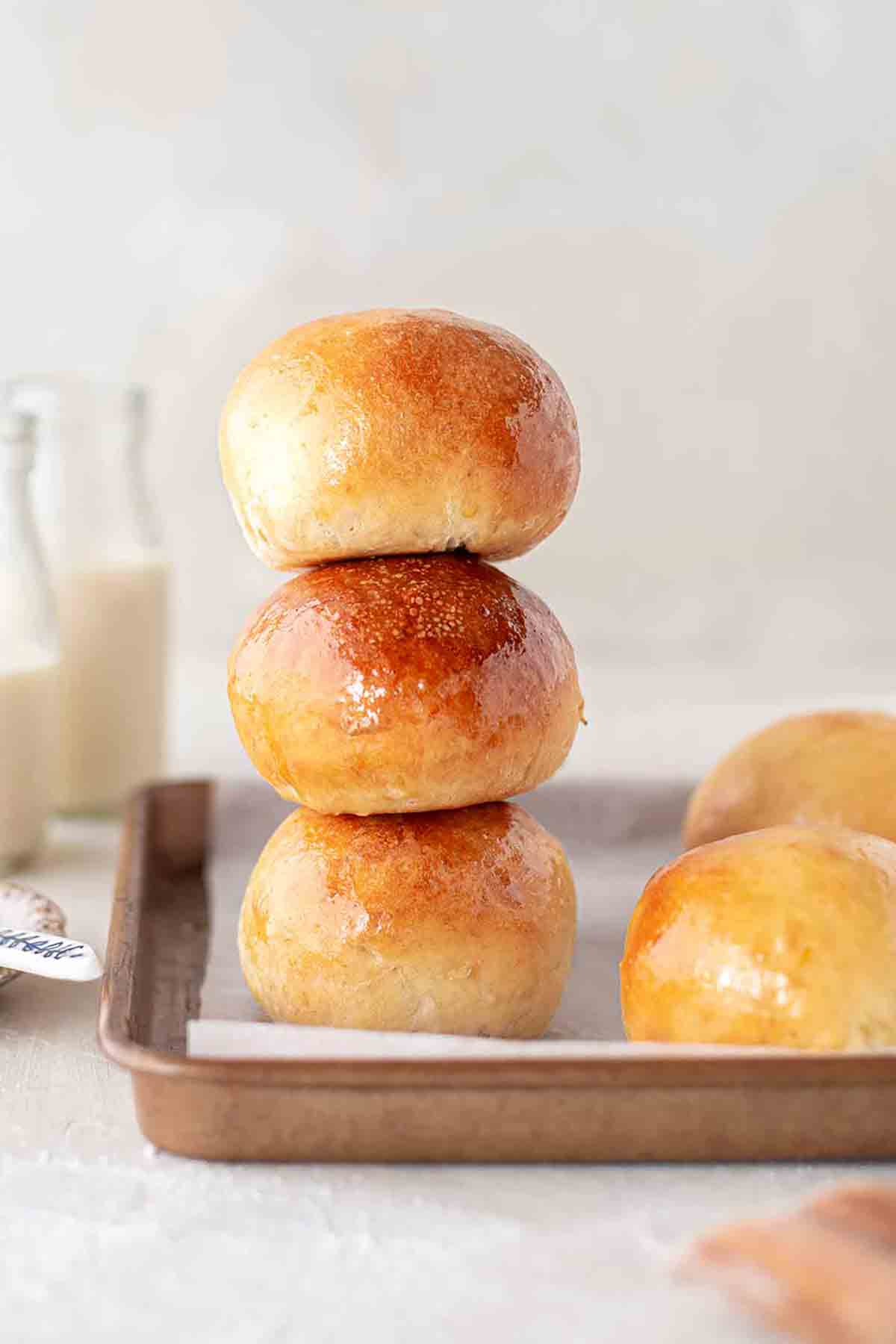 Vegan Brioche Buns