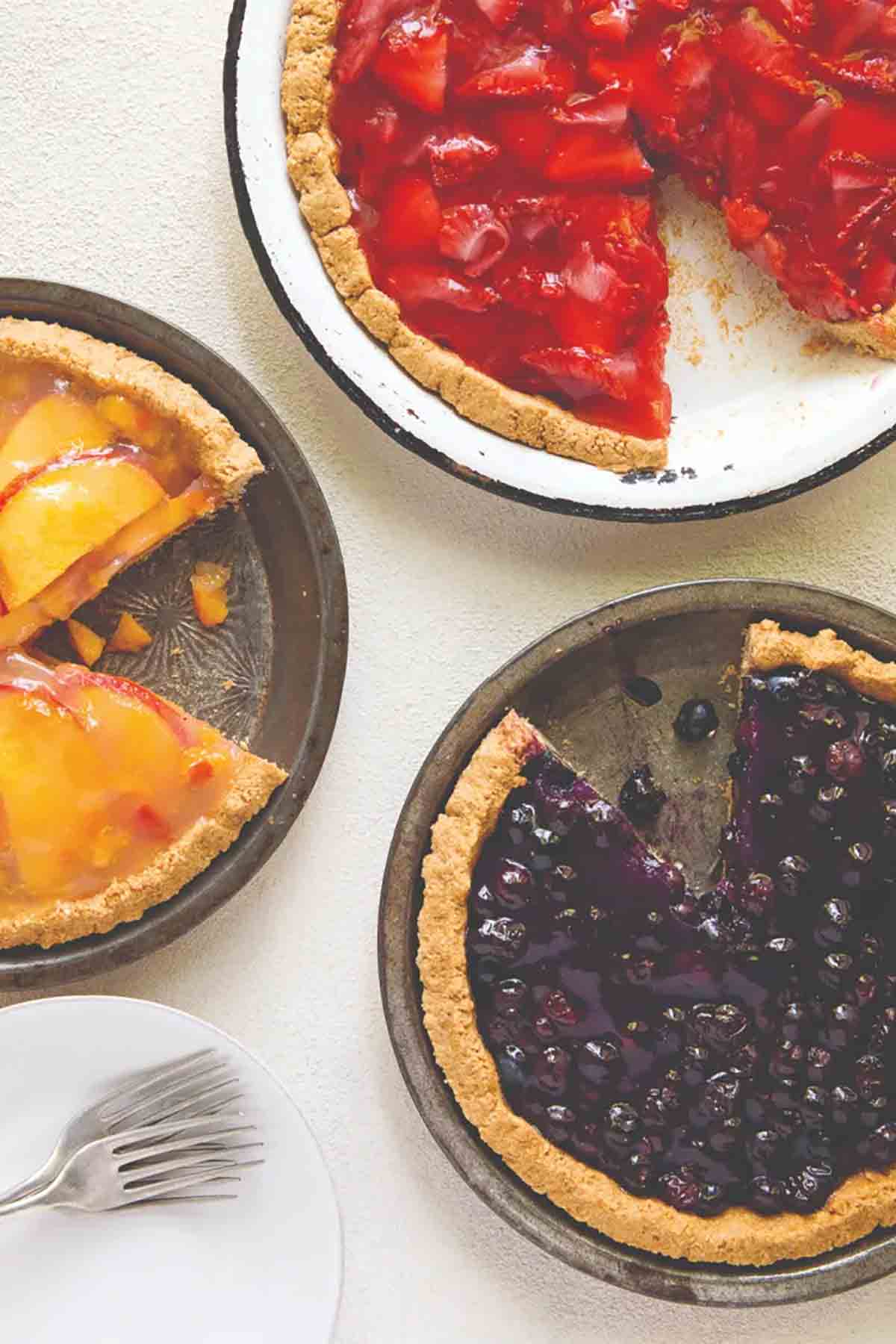 Vegan Fruit Sweet Pies