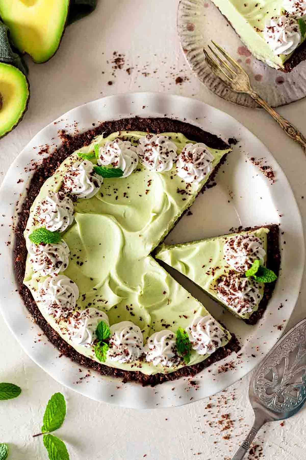 Vegan Grasshopper Pie