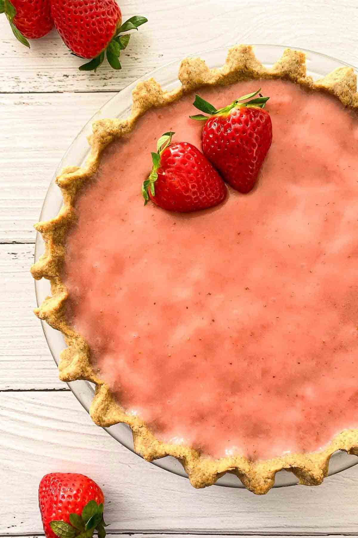 Vegan Strawberry Pie