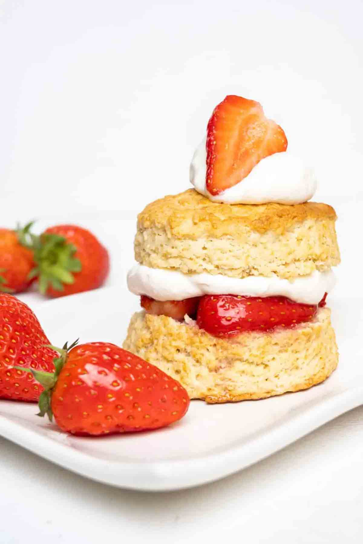 Vegan Strawberry Shortcake