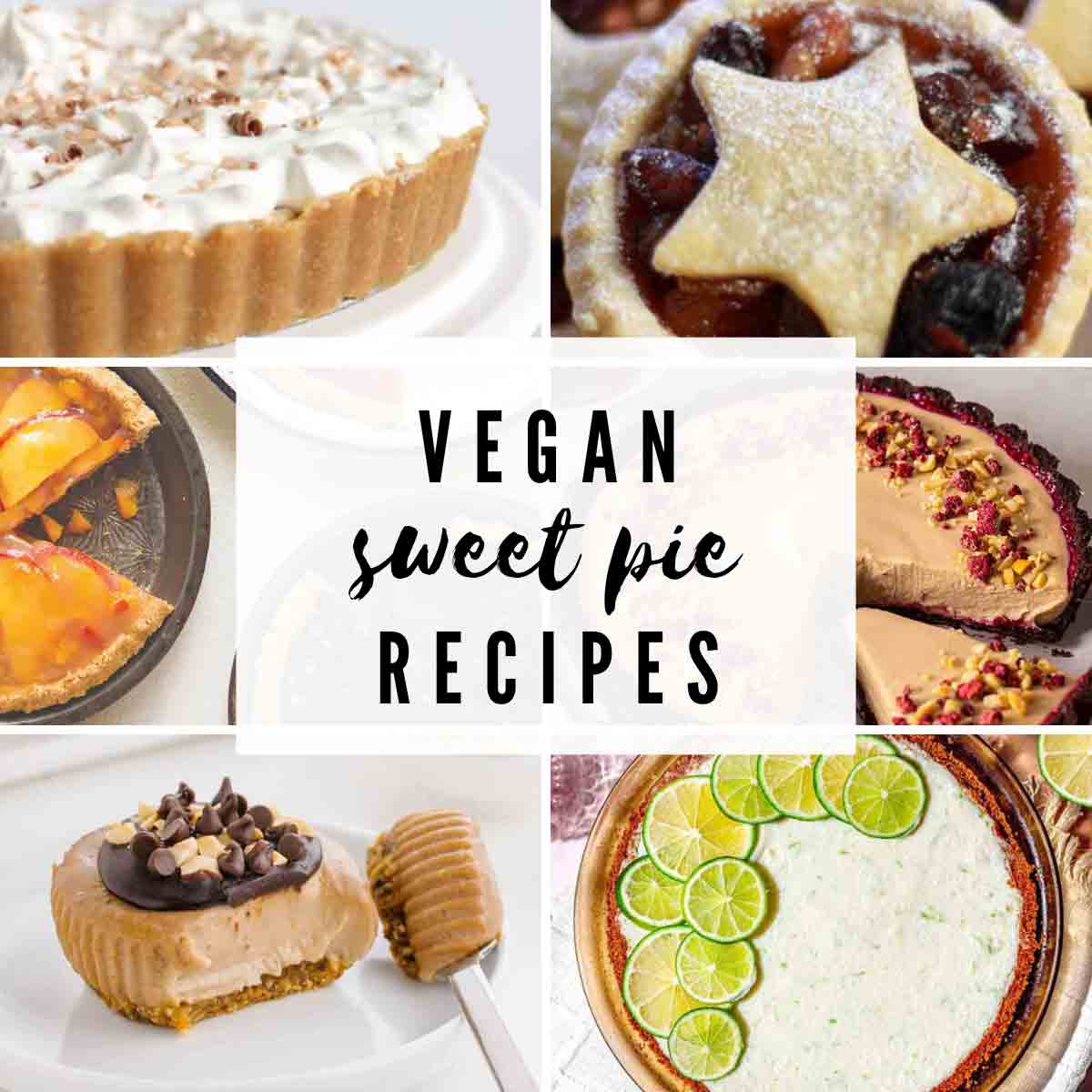 Vegan Sweet Pies Recipe Main Image