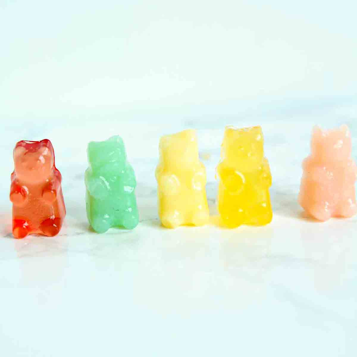 Silicone Gummy Bear Molds,Jello Molds for Kids - Make Large Candy