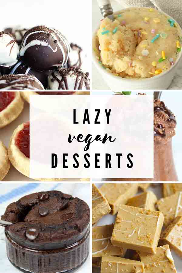 20 Best Lazy Vegan Desserts Bakedbyclo Vegan Dessert Blog 8740