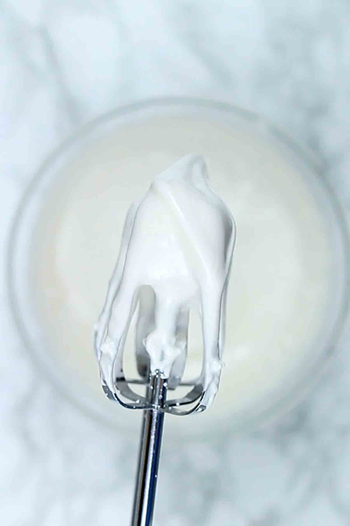 Meringue On The Edge Of A Whisk