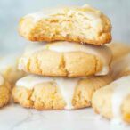 Soft Almond Flour Lemon Cookies