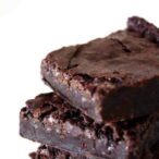 Stack Of Vegan Gluten Free Brownies