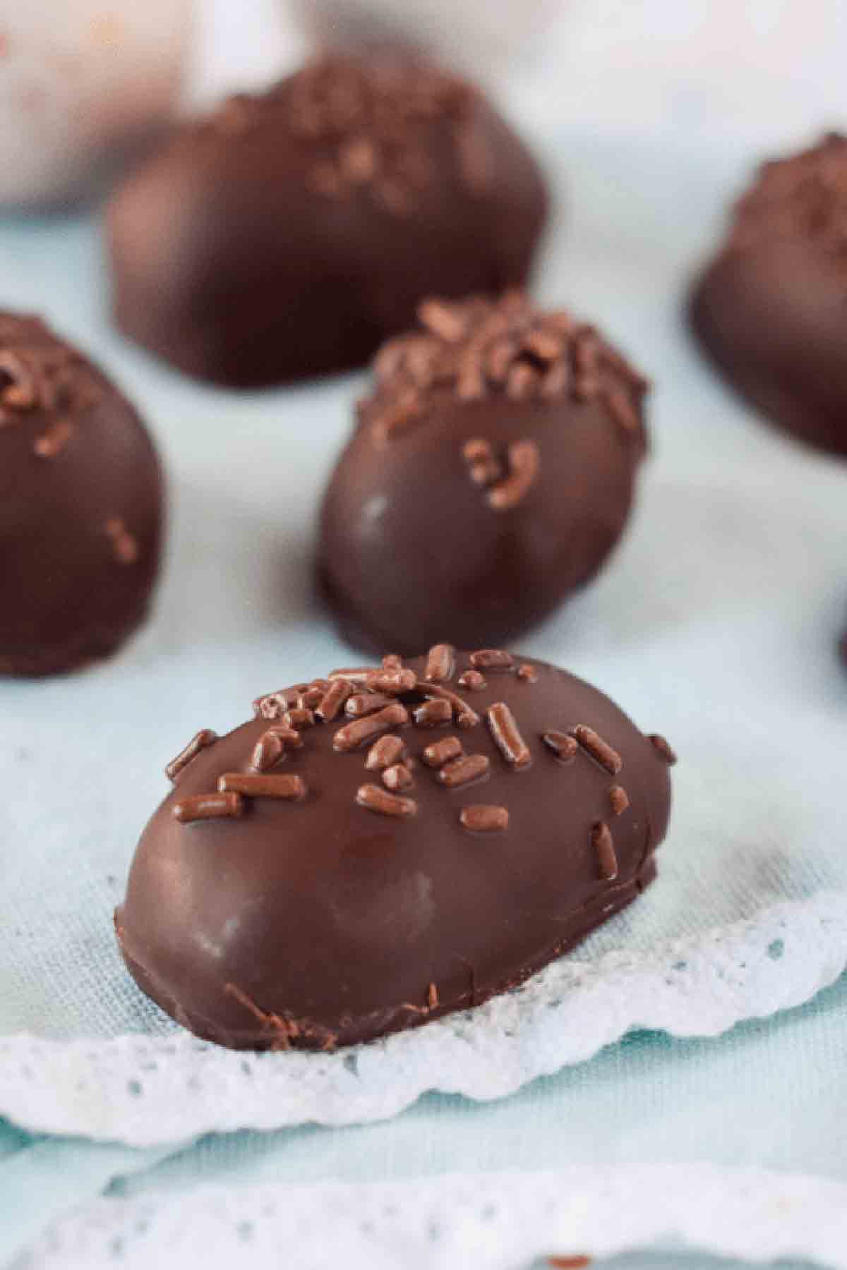 Sunbutter Chocolate Eggs