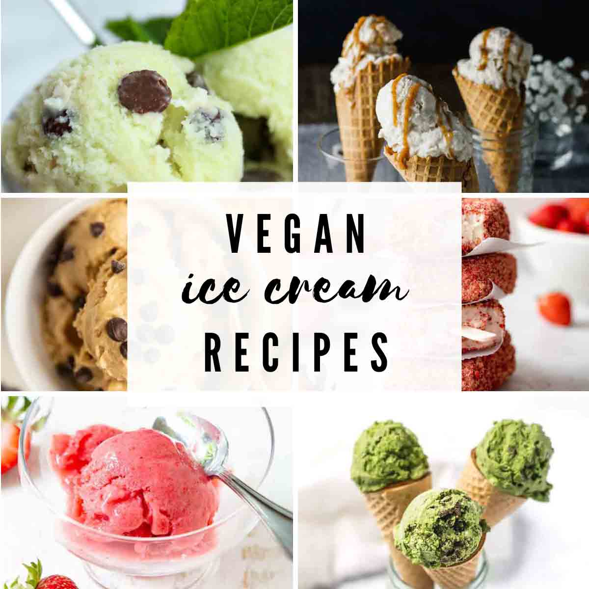 Thumbnail Image Of 6 Different Vegan Ice Cream Recipes
