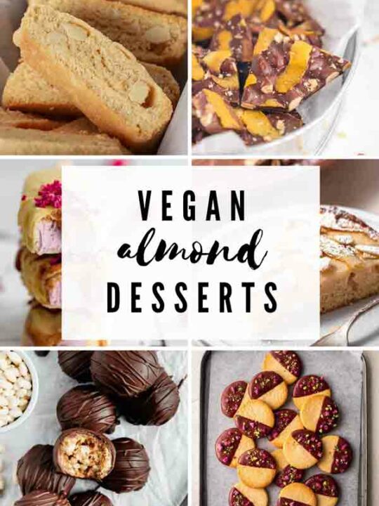 Thumbnail Images Of Vegan Almond Desserts